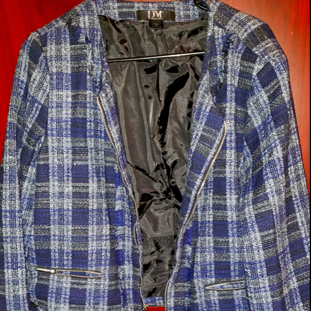 Plaid blazer